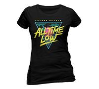 All Time Low - T-Shirt(Fitted-XXL) Future Hearts (Black) [Import]