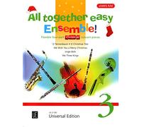 All together easy Ensemble! Volume 3: Flexible 4-Part Christmas Concert Pieces