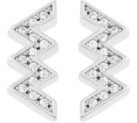 All We Are Logo Stud Earrings Cry T/C Argenté Taille unique Female