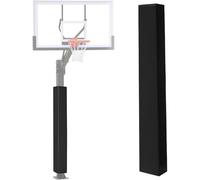All-weather Basketball Pole Rembourrage extérieur, envelopper autour de mousse Pole Pad, Pad protecteur universel pour Mma/arts martiaux/style de boxe pôle d'entraînement,Black-(15x15cm) pole