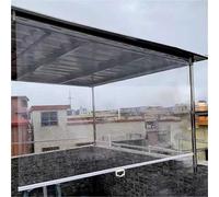 All-Weather Pergola Shelter：The heavy-duty vinyl material withstands storms, hail, and strong sunlight. Large sizes (e.g., 160x200cm/62.9x79in) fully cover outdoor pergolas, patios, or gazebos while