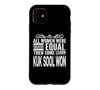 All Woman Learning KUK SOOL Won Figurine d'arts Martiaux Coque pour iPhone 11