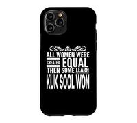 All Woman Learning KUK SOOL Won Figurine d'arts Martiaux Coque pour iPhone 11 Pro