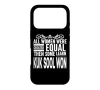 All Woman Learning KUK SOOL Won Figurine d'arts Martiaux Coque pour iPhone 17 Pro