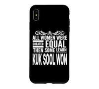 All Woman Learning KUK SOOL Won Figurine d'arts Martiaux Coque pour iPhone XS Max