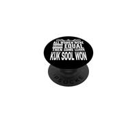 All Woman Learning KUK SOOL Won Figurine d'arts Martiaux PopSockets PopGrip Adhésif