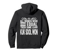 All Woman Learning KUK SOOL Won Figurine d'arts Martiaux Sweat à Capuche