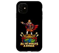 All World Stage Jacques Citation Shakespeare Comédie Play Coque pour iPhone 11