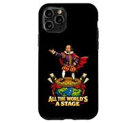 All World Stage Jacques Citation Shakespeare Comédie Play Coque pour iPhone 11 Pro