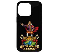 All World Stage Jacques Citation Shakespeare Comédie Play Coque pour iPhone 13 Pro