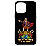 All World Stage Jacques Citation Shakespeare Comédie Play Coque pour iPhone 13 Pro Max
