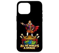 All World Stage Jacques Citation Shakespeare Comédie Play Coque pour iPhone 16 Pro Max