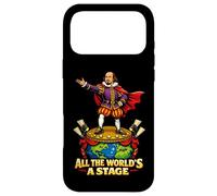 All World Stage Jacques Citation Shakespeare Comédie Play Coque pour iPhone 17 Pro Max