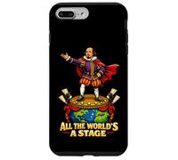 All World Stage Jacques Citation Shakespeare Comédie Play Coque pour iPhone 7 Plus/8 Plus
