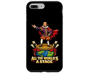 All World Stage Jacques Citation Shakespeare Comédie Play Coque pour iPhone 7 Plus/8 Plus