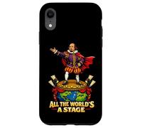 All World Stage Jacques Citation Shakespeare Comédie Play Coque pour iPhone XR