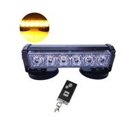 (All yellow)Car Strong Magnetic Flash Light Eternal Starlight LED Light Bar Remote Control Hot 25-26s