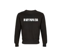 All You Can Tee Ali Mami Sweat-Shirt col Rond Papa Era, Noir, XL