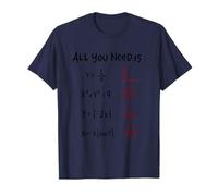All You Need is Love Équations Mathématiques T-Shirt
