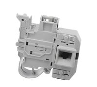All4sale - Fermeture électrique originale pour machine à laver, Bloque-porte avec micro fil de sécurité, compatible avec Bosch Balay Neff, modèle 10031405