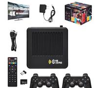 All8bit, All 8 Bit G11 Pro, 100,000 Games, All 8 Bit Console G11 Pro, [4K + 256GB] with 2.4G Wireless Dual ControllersPortable Plug and Play Gaming Consoles (128GB)