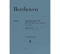 Ludwig van Beethoven – Alla Ingharese quasi un Capriccio op. 129 – Piano à deux mains