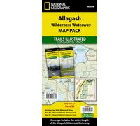 Allagash Wilderness Waterway (lot de cartes) | National Geographic