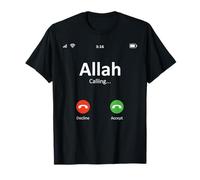 Allah Calling God Islamic Religion Ramadan Musulman T-Shirt