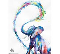 Allante, Marc - Elephant - Mini poster - Format 40x50 cm