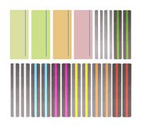 Allaonze 20 PCS Bandes de Lecture Guidée Bandes de Surbrillance Colorées Lecture des Règles de Suivi pour Enfants, Enseignants, Personnes Souffrant de Dyslexie