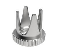 Allayu Accessoires pour aérographe de qualité supérieure : Installation Simple et Efficace, Anti-poussière Robuste, pièces de Rechange pour Embout d'aiguille, Argent, Modèle A