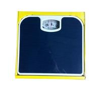 Allayu Balance de pesée portable à réponse Suivez les progrès n'importe où n'importe quand Réponse Cadran antidérapant Balance mécanique, bleu, 26.5 * 24 * 4
