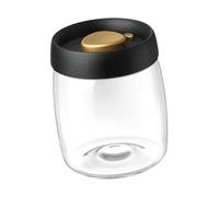 Allayu Bocal à café sous Vide Facile à Utiliser. Boîte de Conservation hermétique Qui préserve la fraîcheur grâce Un Simple Bouton-Poussoir. Bocal en Verre hermétique avec Couvercle, Clair, 900 ML