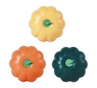 Allayu Boule de Jouet pour Chat avec Couvercle Anti-poussière, 3 Paquets/lot, prévient la saleté, nettoie Les Dents et régule Les émotions, Herbe- pour aux-Chats Naturelle, Faite Pure et Naturelle