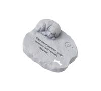 Allayu Cadeaux commémoratifs pour Animaux de Compagnie : Pierre tombale en à Un Animal disparu, Pierre commémorative Magnifiquement travaillée, témoignage de sympathie et Souvenir, imperméable
