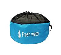 Allayu Camping-Car Camping-Car Tuyau d'eau Sac de Rangement intérieur extérieur Cordon Poche Camping randonnée Voyage Articles Divers Cargo Organisateur, Bleu