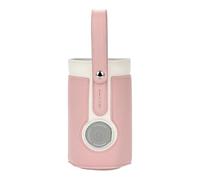 Allayu Chauffe-biberon portable, compact, silencieux et à chauffe Convient à Pour tous les biberons. Fonctionne avec un câble USB, rose, 29 x 13 cm