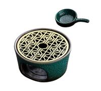 Allayu Chauffe-théière, Solution idéale pour Les Pique-niques et Le Camping, Garde Le thé au Chaud, réchauds et fourneaux, Grill Yakitori de Jardin Pratique, Barbecue de Table, thé Chaud, Vert