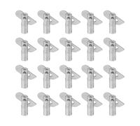 Allayu Connecteur d'échafaudage métallique de qualité supérieure remplaçant la goupille de bielle cassée - Pièces d'échafaudage - Connecteur Joint Haute Performance, Argent, 11 x 38 mm