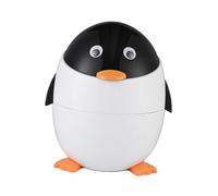 Allayu Corbeille à Papier décorative à Double Compartiment, Un Accessoire Charmant pour Toute Salle de Bain. Compacte et Fonctionnelle, pour Elle est idéale au Quotidien.