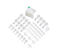 Allayu Ensemble de crochets muraux blancs robustes, parfaits pour accrocher des photos de mariage et décorer vos murs avec élégance. Idéal pour un rangement impeccable et des murs sans encombrement.