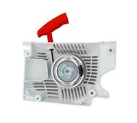 Allayu Ensemble de démarreur à tirette en plastique fiable 52 Mécanisme de poulie démarrage Remplacement l'ensemble démarreur à tirette en plastique Accessoires tronçonneuse