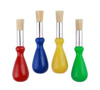 Allayu Ensemble de pinceaux d'artiste à poils de qualité supérieure et manches ergonomiques pour une meilleure maîtrise et une longue durée vie. Ensemble pinceaux à huile pour adultes, enfants et