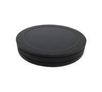 Allayu Étui de Rangement empilable et Rond pour filtres, protégeant et optimisant l'espace dans Votre Sac. Alliage d'aluminium. Bouchons et arrière pour filtres UV et CPL, Noir, 55mm