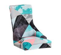 Allayu Housse de chaise extensible, facile à nettoyer et confortable, qui ajoute du charme à votre décoration intérieure. Sûre et saine, cette housse de chaise est très élastique, Temps éphémère