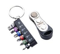 Allayu Jeu de mini-clés à cliquet haute performance pour travaux domestiques et de bricolage, Pour assurant un transport facile. Jeu tournevis à cliquet en acier, outil pratique pour le serrage