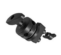 Allayu La tête de poignée est en Alliage d'aluminium, tête de poignée Robuste, Support Pince, Adaptateur Support, Solution Montage lumière en métal, Accessoire Pince, Noir, 4 mm 11 mm 15 16