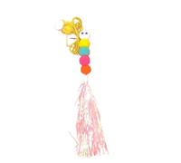 Allayu Les Jouets pour Chats de Compagnie stimulent Le cœur ludique du Chat avec Le Son et l'activité, Corde élastique réglable pour Un Plaisir sans Fin à Chaque, tapez+2