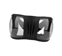 Allayu Lunettes de pour Chevaux Anti-poussière, offrant des Couleurs Vives et des Verres UV400. Lunettes de pour l'équitation, UV, Clair et Noir, 15 x 27 cm