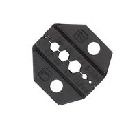 Allayu Matrices de sertissage durables et de haute précision, outil sertissage à cliquet, mâchoires manuelles interchangeables, connecteurs thermorétractables faciles à changer, bornes, SN-03H, 4mm